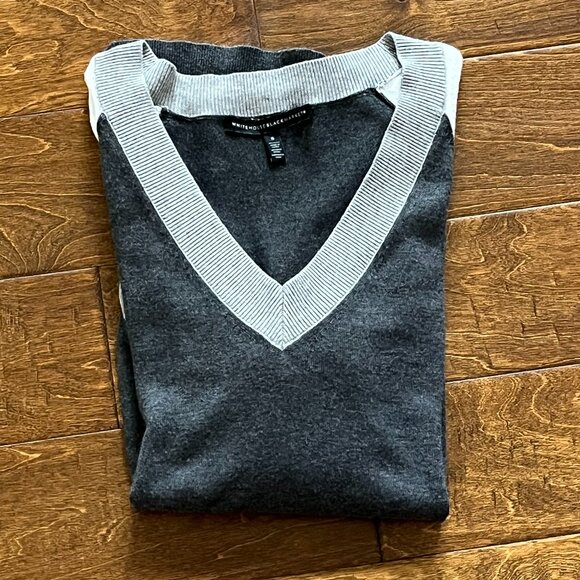 ** White House Black Market Woman’s S Color Block Long Sweater - Picture 11 of 11